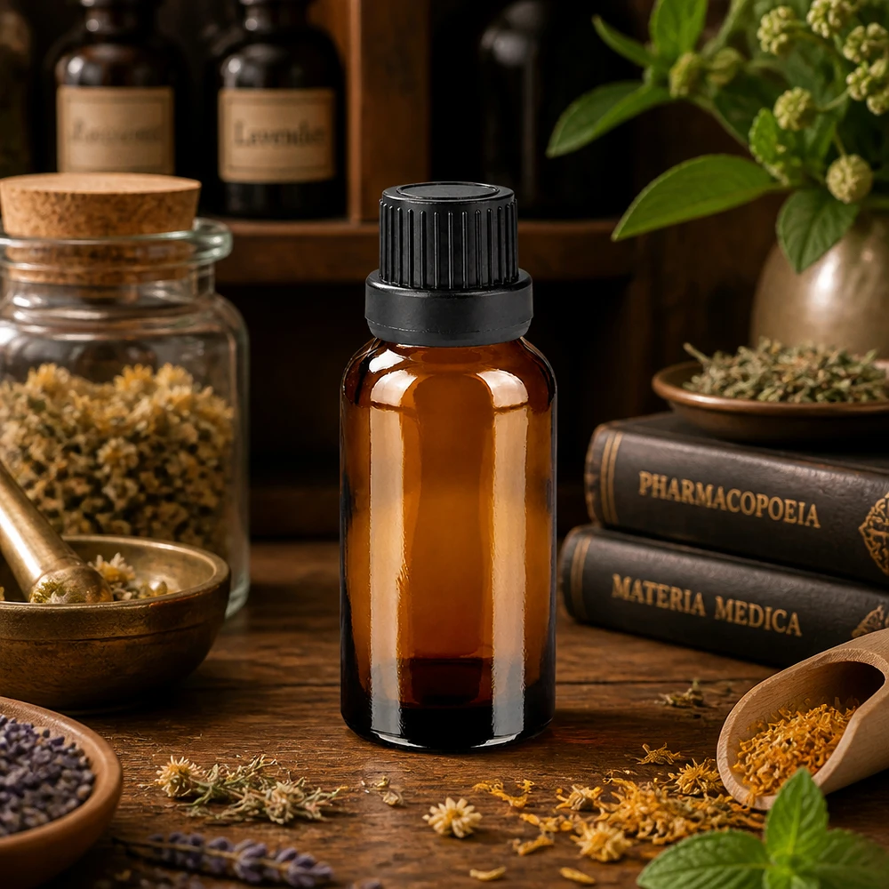 Flacone contagocce professionale da 20 ml con apertura di 2 mm per un dosaggio preciso del liquido