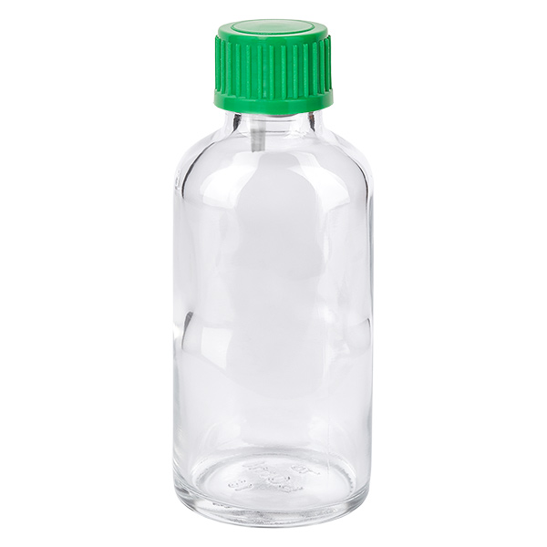 Flacone contagocce da 50ml 0,8mm verde STD ClearLine UT18/50 Flacone contagocce da 50ml 0,8mm verde STD ClearLine UT18/50