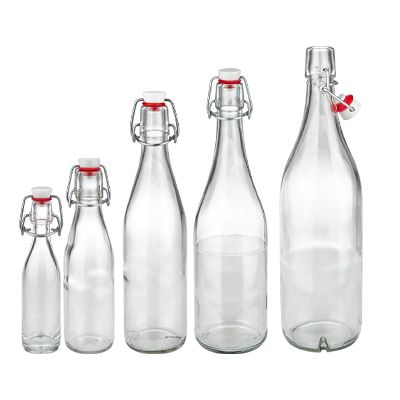 Bügelflaschen mit Verschluss